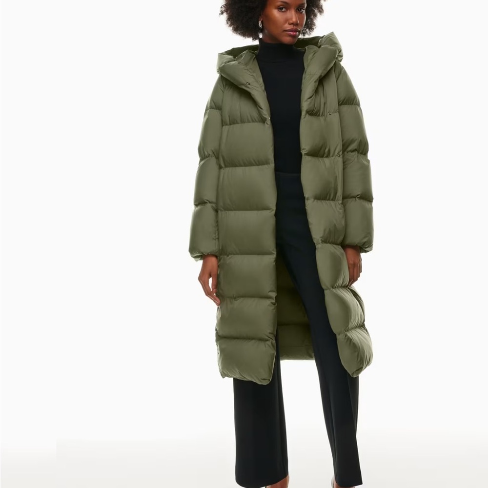 Aritzia Babaton Duvet Long Puffer Coat